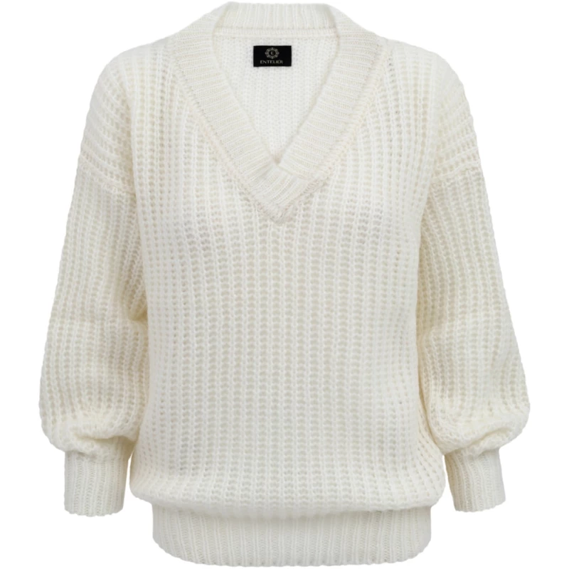 Sweater Victoria Merino Ecru