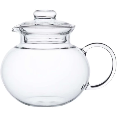 Teekanne Eva aus Glas inklusive Glas-Teesieb ist metallfrei