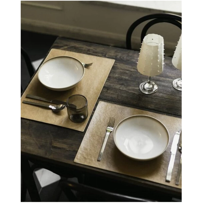 UASHMAMA Tischset rechteckig - 100% Zellulose - Handmade in Italy
