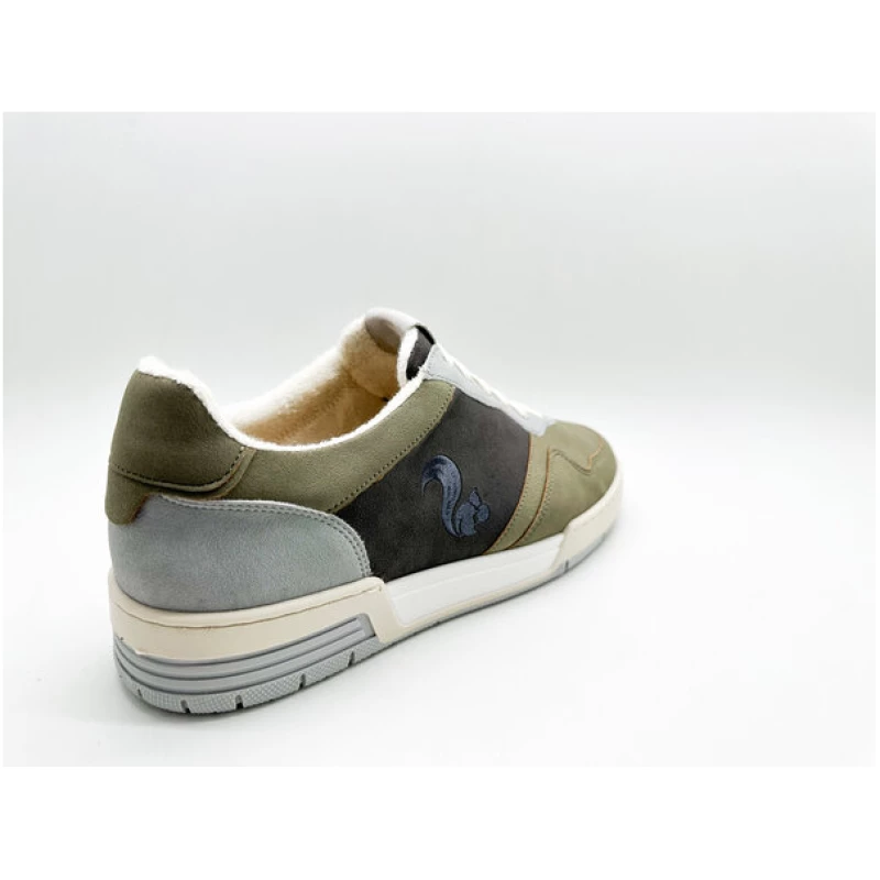 Veganer, ultraleichter "thies ® Eco Cup Sneaker" aus recycelten Materialien, Kork, Bambus