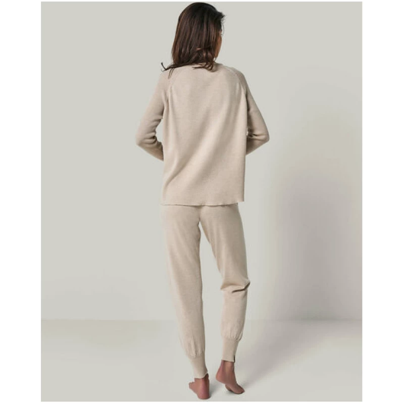 YOU LOOK PERFECT Merino Loungewear Set "Strickpullover Dorina & Strickhose Bella"