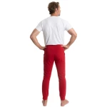 pajama-day Slim-fit Pyjamahose (vegan) für Herren mit Taschen