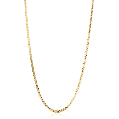 Bahama Box Chain Necklace - Gold