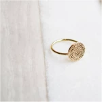 Coin Ring - Gold 14k