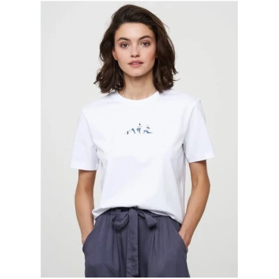 Damen T-Shirt aus weicher Baumwolle (Bio) | LILY YOGA recolution