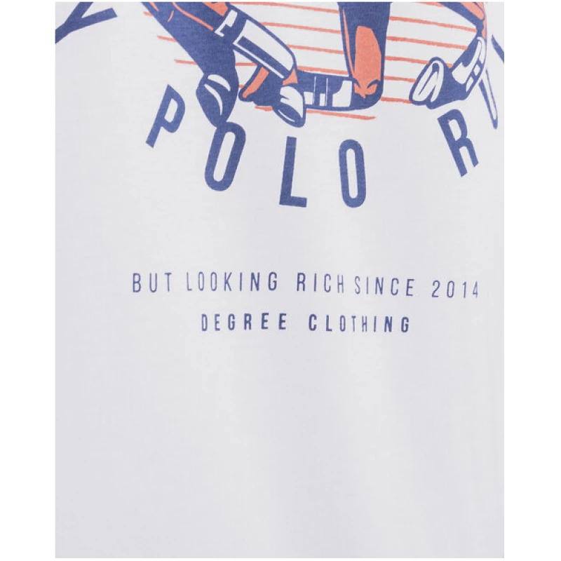 Degree Clothing Shirt | Polo rules | weiß