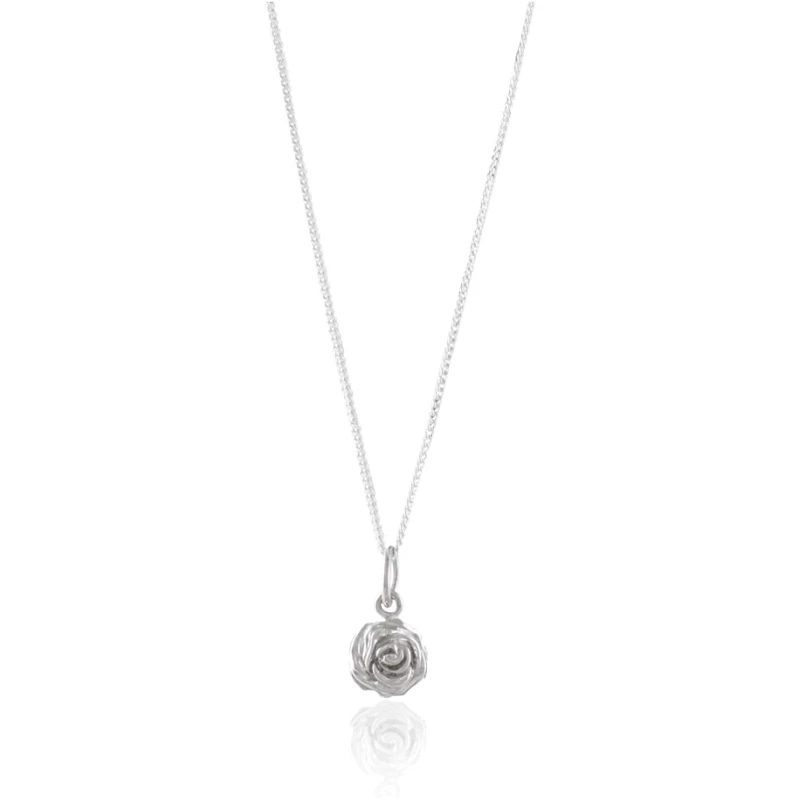Desert Rose Necklace - Silver