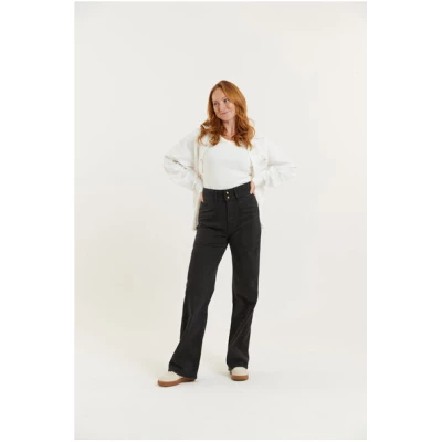 Flax and Loom Tencel-Baumwoll Jeans Straight Fit Modell: Dinah