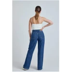 Flax and Loom Wide Leg Jeans Modell: Etta