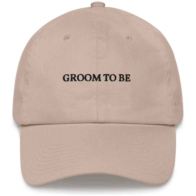 Groom To Be - Embroidered Cap - Multiple Colors