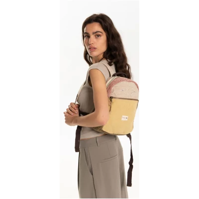 Hemp Backpack - Mini Yala Combination
