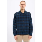 KnowledgeCotton Apparel Classic Checked Cotton Buttoned Overshirt
