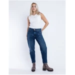 L'Ago Verde Farmer - cropped loose fit Jeans