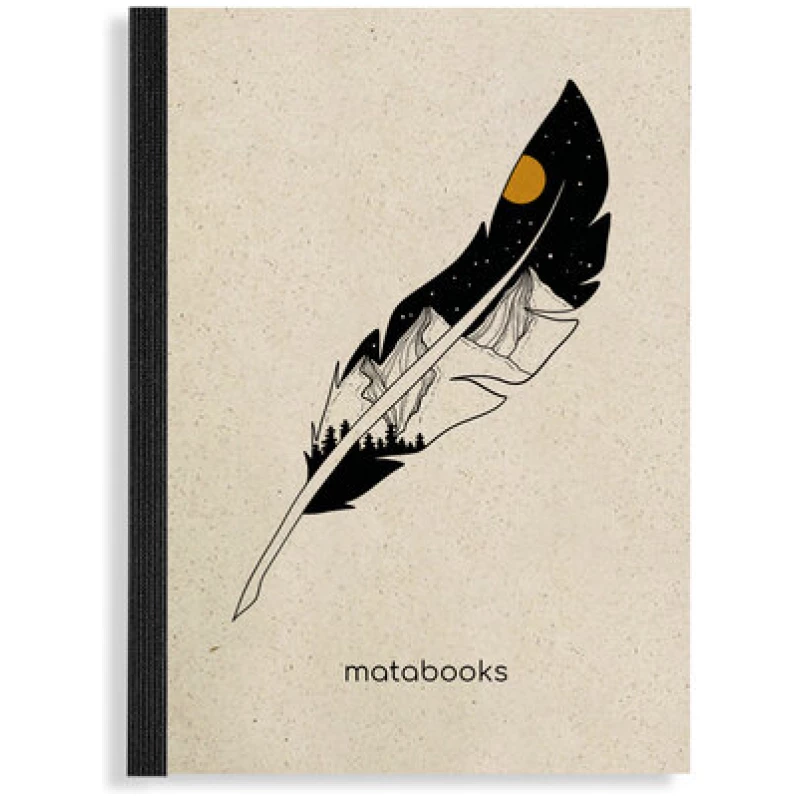 Matabooks Notizbuch Dahara - "Feather"