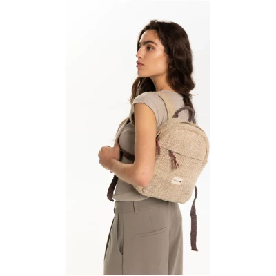 Mini Hemp Backpack - Yala Natural