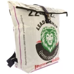 MoreThanHip Rolltop Rucksack aus recycelten Zementsäcken - Tantor