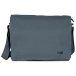 PURE HP-0002 Hanf Collegetasche L (Umhängetasche/Messenger Bag)