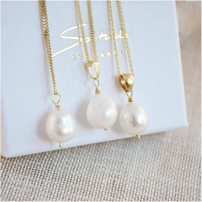 Pearl Necklace - Gold 14k