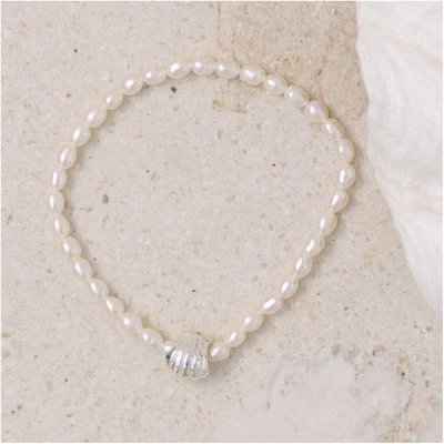 Pearly Whites Bracelet - SILVER