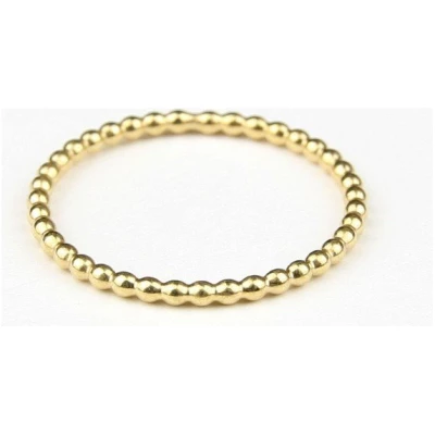 Ring Medium Pearls Gold