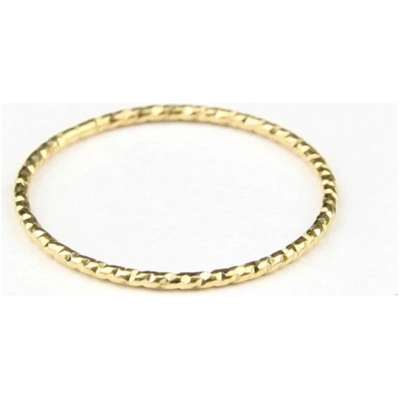 Ring Shiny Circle Gold