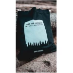 Soulcover Schwarze Shopper Tasche aus robust recycelt Materialien "DONALD EICHE"