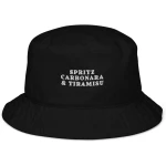 Spritz Carbonara Tiramisu - Organic Embroidered Bucket Hat - Multiple Colors