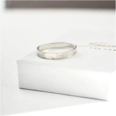 Structure Ring - Silver
