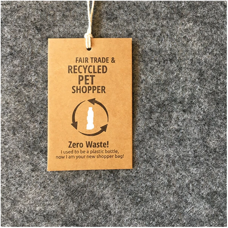 SuperWaste Recycelte PET Shopper / Einkaufstasche