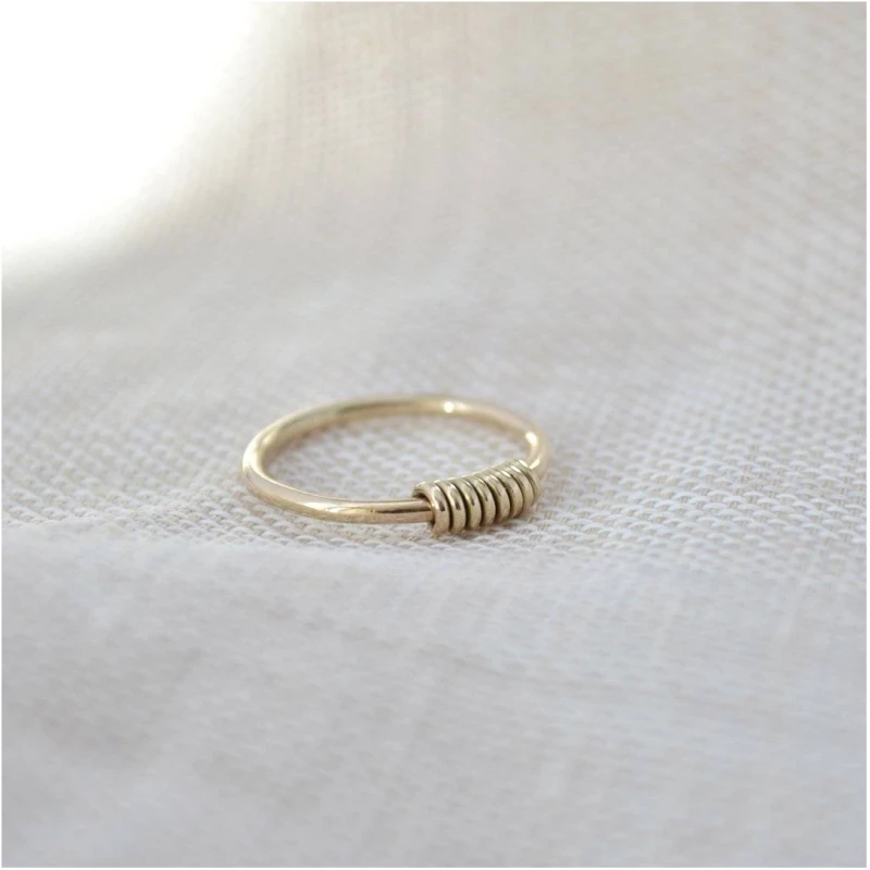 Swirl Ring - Gold 14k