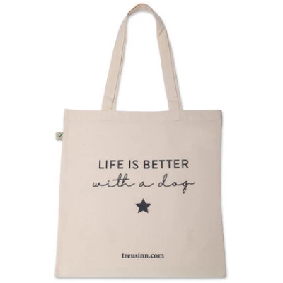 Treusinn Canvas Shopper "Life is better"
