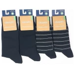 VNS Organic Socks GOTS zertifizierte Biobaumwolle Socken in "4er Pack"
