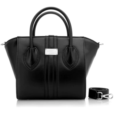 Vegan Leather Handbag 1.4 - Black Ink Corn
