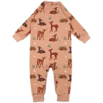 Walkiddy Baby Deers - Baumwolle (Bio) - pink - Strampler lang Arm