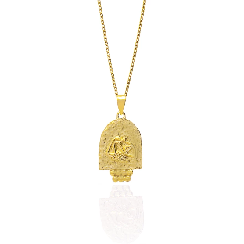 Zodiac Necklace Aquarius - Gold