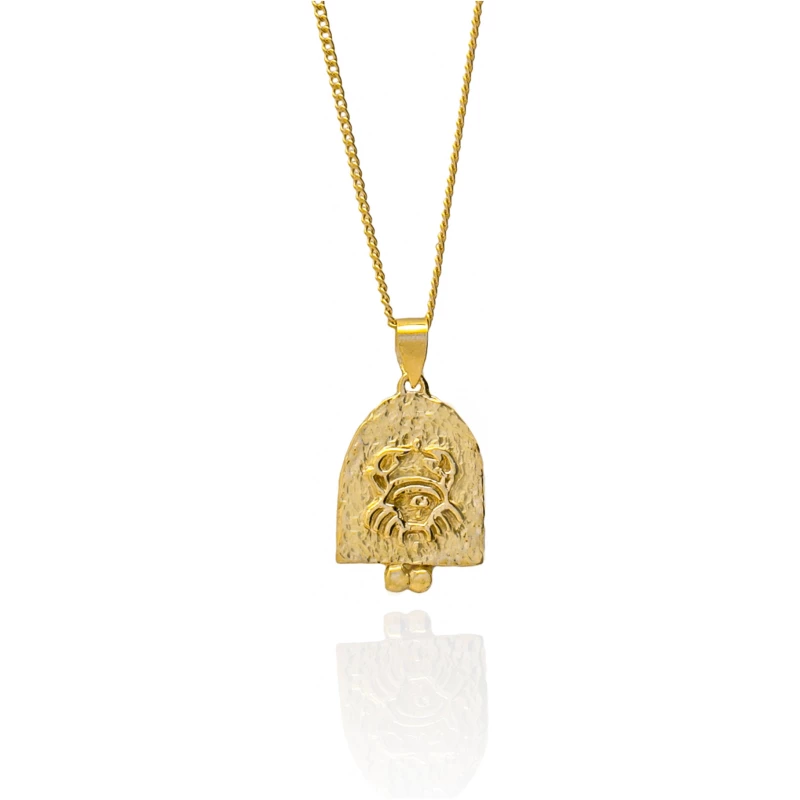 Zodiac Necklace Cancer - Gold