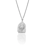 Zodiac Necklace Taurus - Silver