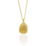 Zodiac Necklace Virgo - Gold