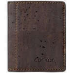 corkor Kork Karten-Portemonnaie mit Kleingeld-Fach