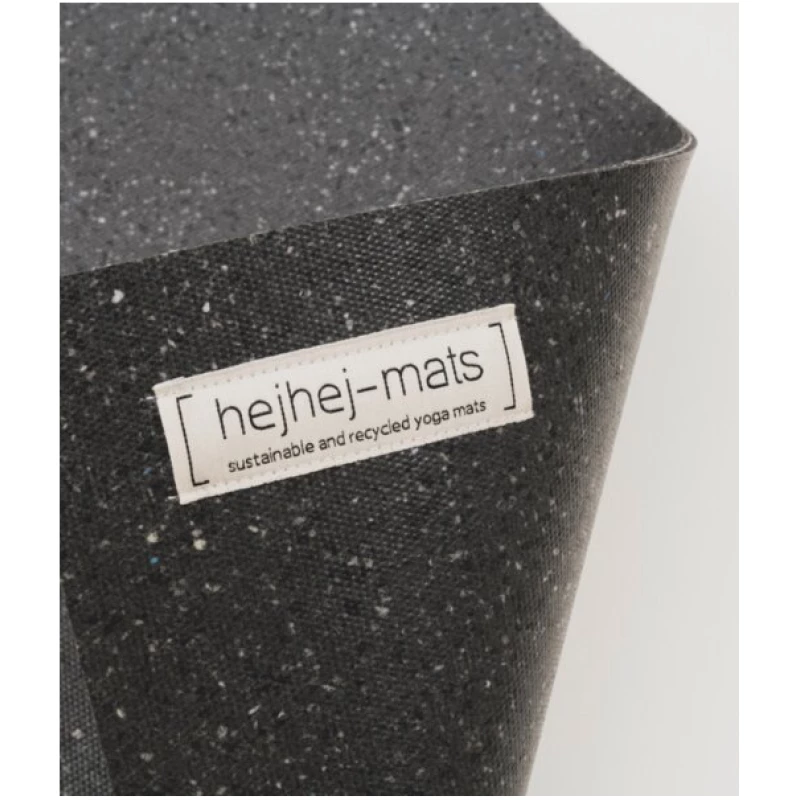 hejhej-mats Yogamatte - dunkle recycelte hejhej-mat - made in Germany