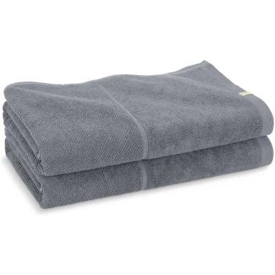 2x The Bath Sheet | Foggy Grey