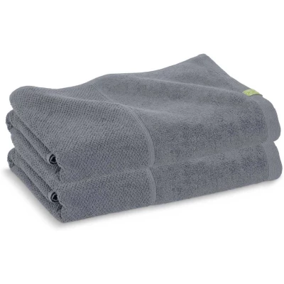 2x The Bath Towel | Foggy Grey