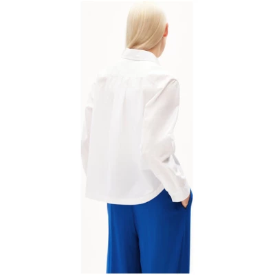 ARMEDANGELS ILMAANI - Damen Bluse Relaxed Fit aus Bio-Baumwolle