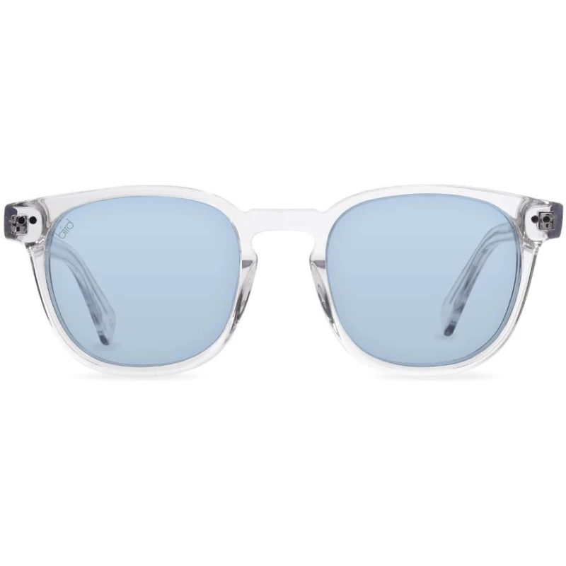 Bird Eyewear Damen vegan Athene Sonnenbrille Clear Blaue Gläser