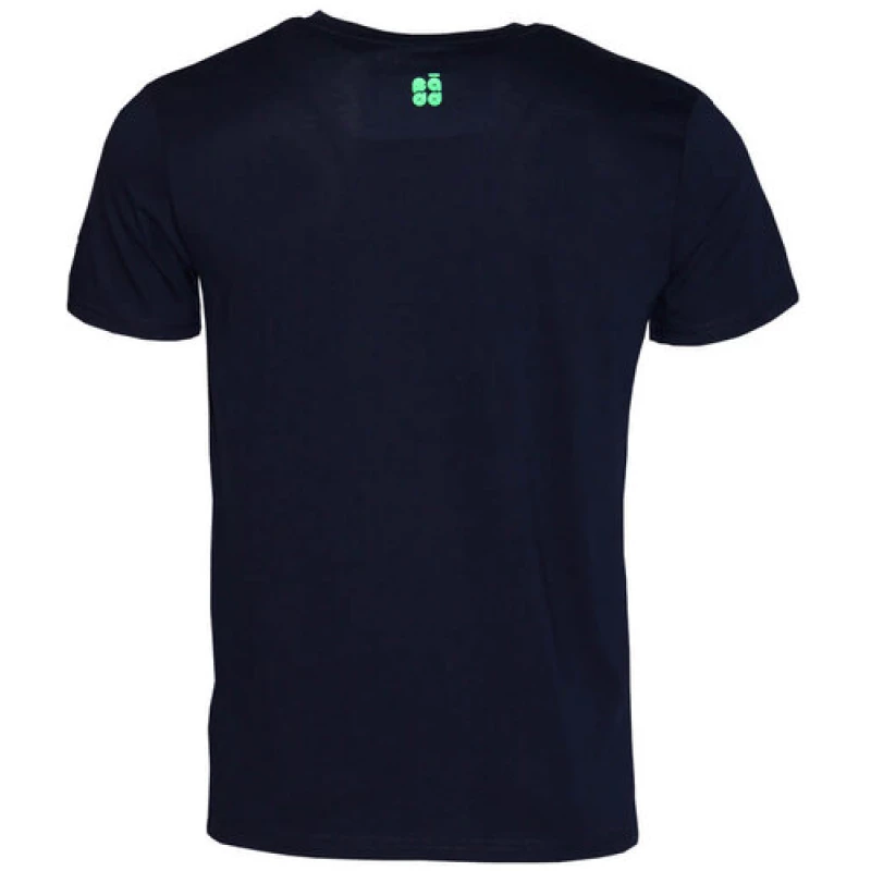 FÄDD Herren T-Shirt Rundhals aus Bio-Baumwolle "Nordlicht BT" Navy Blau