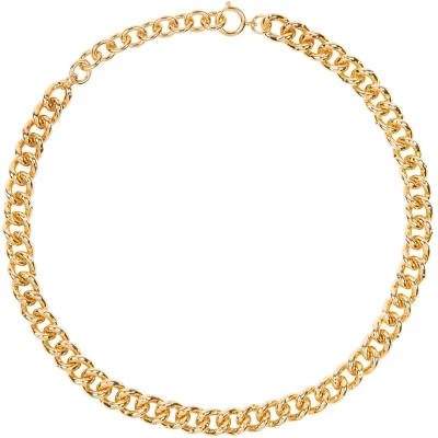 Gia Thick Gold Chain Necklace
