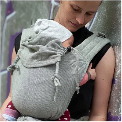 Girasol GbR MySol Babytrage unifarben mit Schnallenhüftgurt (Halfbuckle) Babycarrier