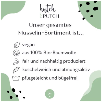 Hutch&Putch Musselin-Scrunchie • Erwachsene