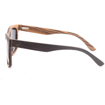 Joplins Sunglasses Herren vegan Holzsonnenbrille Laos Schwarze Eiche & Zebra