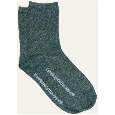 KnowledgeCotton Apparel Glitzer-Socken HONEY mit Bio-Baumwolle und recyceltem Material